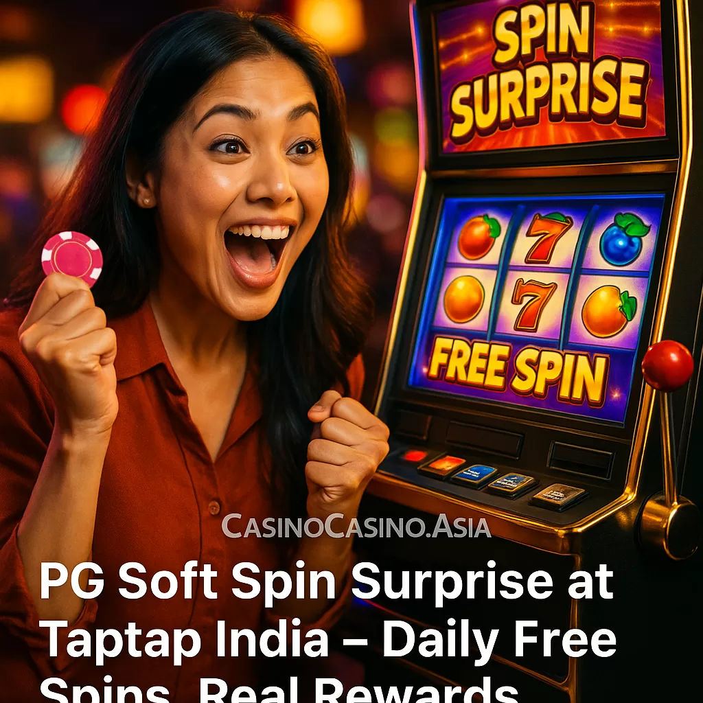 🎁 PG Soft Spin Surprise at Taptap India – Daily Free Spins, Real Rewards!