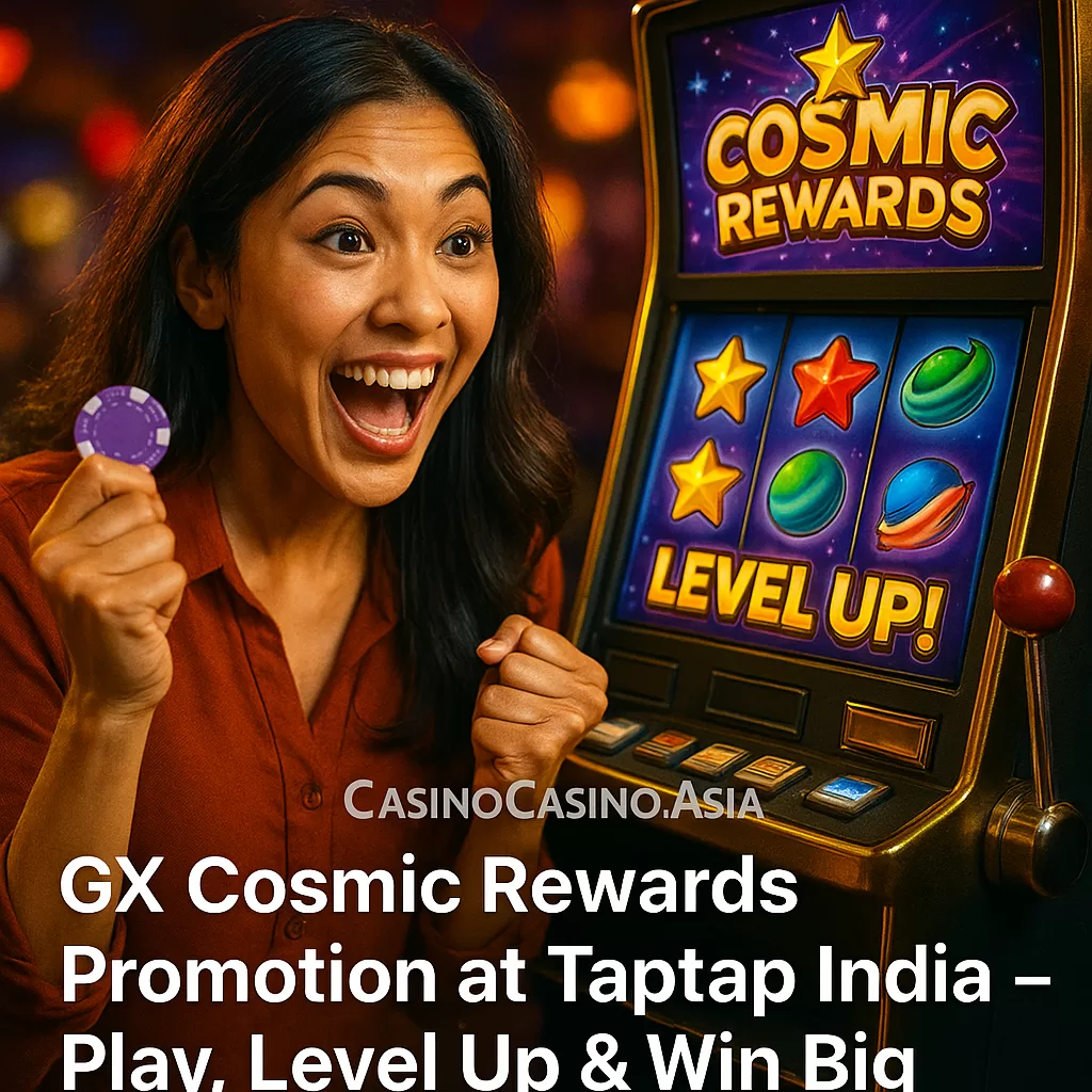 🚀 GX Cosmic Rewards Promotion at Taptap India – Play, Level Up & Win Big!