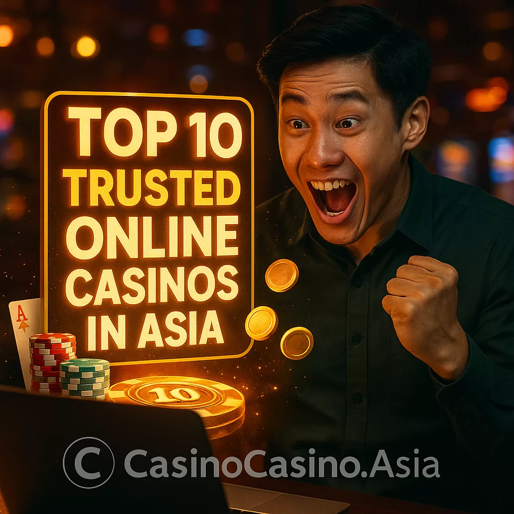 Top 10 Trusted Online Casinos in Asia