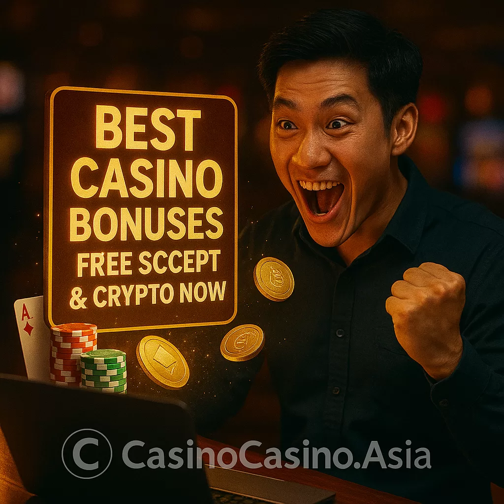 Best Casino Bonuses in Asia: Claim No Deposit Free Spins & Crypto Rewards Now