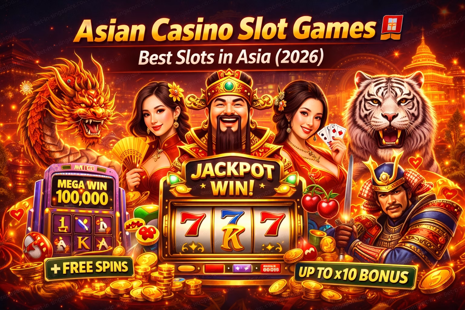 Asian Casino Slot Games 🎰 | Best Slots in Asia (2026)