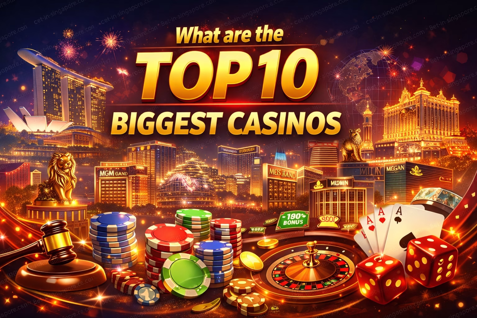 Top 10 Biggest Casinos in the World & Asia (2026)