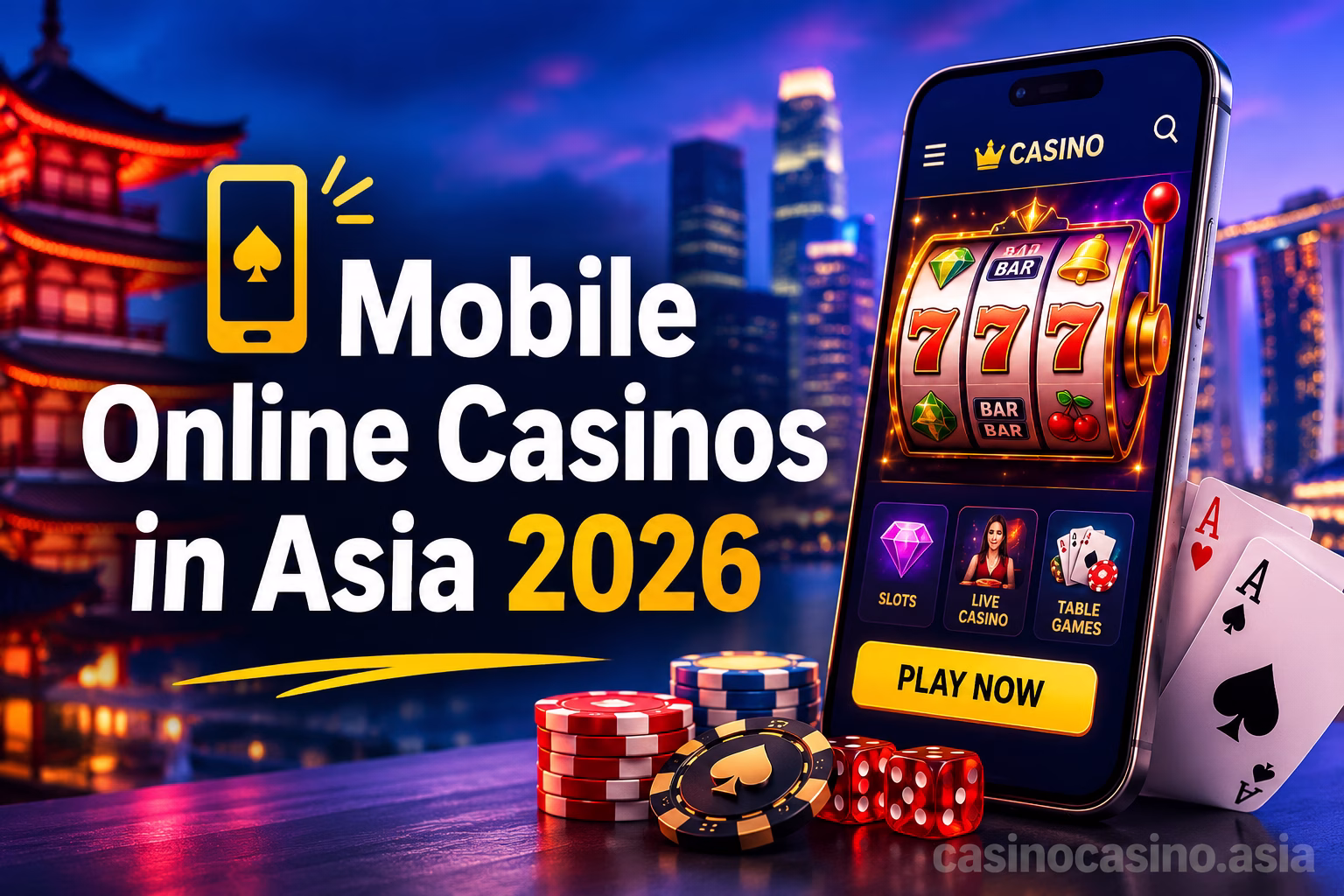 📱 Mobile Online Casinos in Asia 2026 | 亚洲手机赌场平台推荐